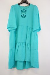 Rinascimento - Kort Kleedje - Turquoise