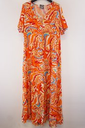 Garde-robe - Lang kleed - Oranje