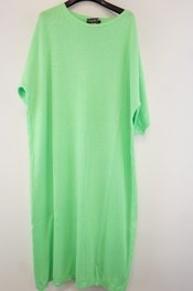 Garde-robe - Lang kleed - Limoen-groen