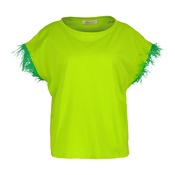 Amelie &amp; Amelie - T-shirt - Limoen-groen