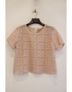 Garde-robe - T-shirt - Oud roze