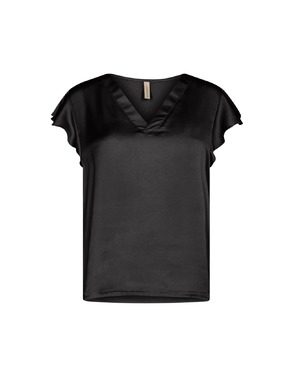 Soya - T-shirt - Zwart
