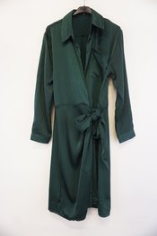 Garde-robe - Kort Kleedje - Donker groen