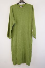 Garde-robe - Halflang Kleedje - Limoen-groen