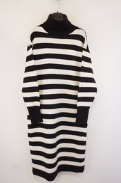 Garde-robe - Halflang Kleedje - Zwart-wit