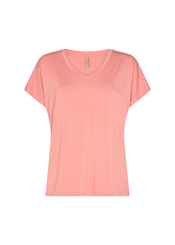 Soya - T-shirt - Zalm-roze