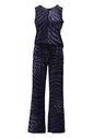 K-design - Jumpsuit - Zwart-blauw