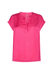 Soya - T-shirt - Fluo roze
