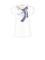 Rinascimento - T-shirt - Wit-blauw