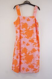 Senso - Kort Kleedje - Fushia-oranje