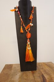 Garde-robe - Halsketting - Oranje
