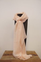 Garde-robe - Sjaals - Zalm-roze