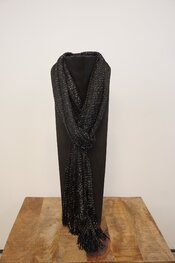 Garde-robe - Sjaals - Zwart-zilver