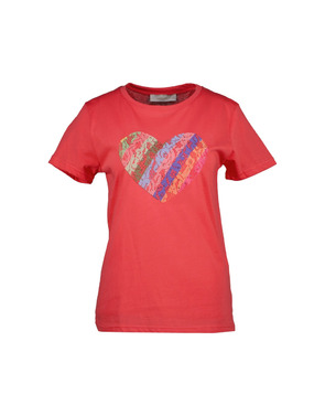Amelie &amp; Amelie - T-shirt - Coraal